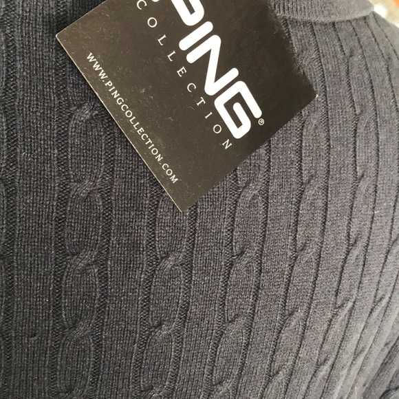 Ping Collection Gray Button Up Sweater NWTS - Picture 8 of 8